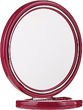 Lustro dwustronne okrągłe 9509 na stojaku bordowe 18,5 cm - Donegal Mirror — Zdjęcie N1