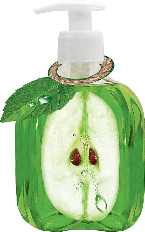 Mydło w płynie Jabłko - Lara Fruit Liquid Soap — Zdjęcie N1