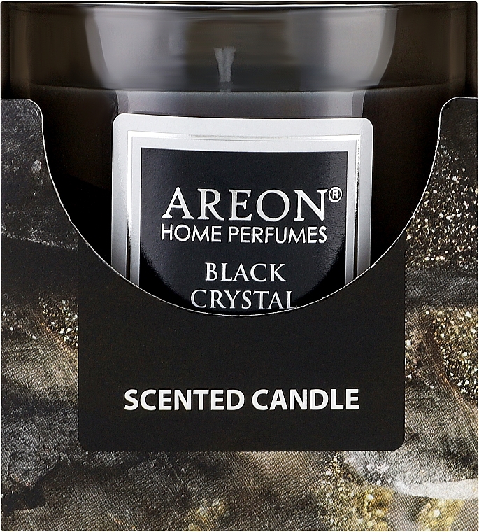 Świeca zapachowa w szklance Black Crystal - Areon Home Perfumes Black Crystal Scented Candle — Zdjęcie N1