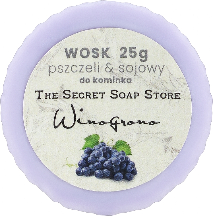 Wosk do kominka Winogrono - Soap&Friends Wox Grapes — Zdjęcie N1