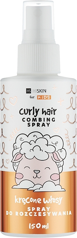 Spray do rozczesywania kręconych włosów dla dzieci - HiSkin Kids Curly Hair Spray — Zdjęcie N1