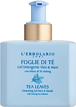 L'Erbolario Tea Leaves Cleansing Gel Face & Hands - Żel do twarzy i dłoni — Zdjęcie N1