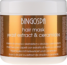 Kup Maska do włosów z ekstraktem z drożdży - BingoSpa Hair Mask With Yeast Extract