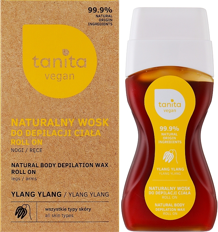 Naturalny wosk do depilacji ciała Ylang Ylang - Tanita — Zdjęcie N2