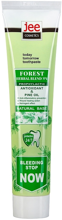 Profilaktyczna pasta do zębów Las. Kolekcja lecznicza №1 - Jee Cosmetics Forest Herbal Blend №1 — Zdjęcie N1