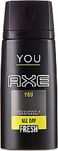 Kup Perfumowany dezodorant z atomizerem dla mężczyzn - Axe You Deodorant & Bodyspray