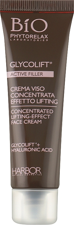 Skoncentrowany krem do twarzy, przeciwzmarszczkowy - Phytorelax Laboratories Active Filler Glycolift Concentrated Anti-Wrinkles Face Cream 