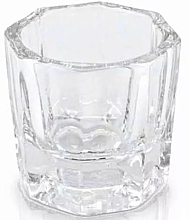 Przezroczysty szklany kubek na płyn - Elisium — Zdjęcie N1