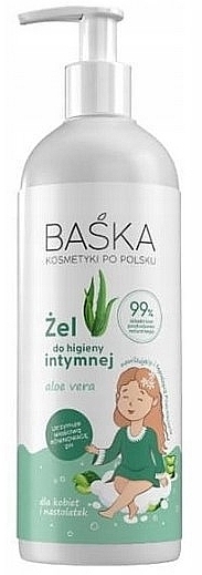 Żel do higieny intymnej Aloes - Baska  — Zdjęcie N1