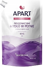 Mydło w płynie Irys - Apart Natural Floral Care Iris Liquid Soap (doy-pack) — Zdjęcie N1