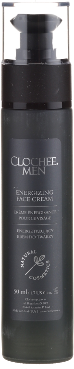 Energetyzujący krem do twarzy dla mężczyzn - Clochee Men Energizing Face Cream — Zdjęcie N3