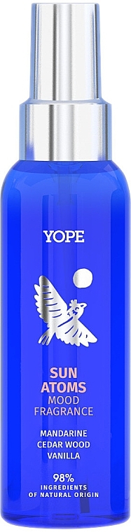 Naturalny spray do ciała - Yope Mood Fragrance Sun Atoms — Zdjęcie N1