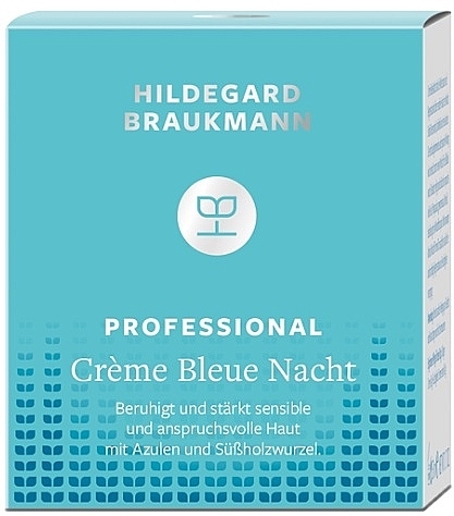 Krem do twarzy na noc - Hildegard Braukmann Professional Cream Blue Night — Zdjęcie N2