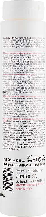 Maska ochronna do włosów z proteinami, ekstraktem z kawioru i ekstraktem z wodorostów - Krom Caviar Treatment — Zdjęcie N2