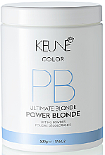 Puder rozjaśniający do włosów - Keune Ultimate Blonde Power Blonde — Zdjęcie N1