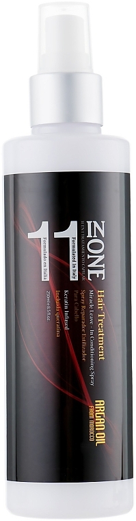 Olejek w sprayu 11w1 do regeneracji włosów - Clever Hair Cosmetics Argan Oil&Keratin 11 in One