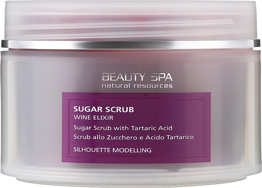 Peeling kwasowy do twarzy i ciała - Beauty Spa Silhouette Modelling Sugar Scrub — Zdjęcie N1