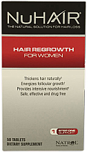 Kup PRZECENA! Suplement diety Odbudowa włosów dla kobiet - Natrol NuHair *