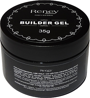 Żel do paznokci z połyskiem - Reney Cosmetics Builder Gel Shimmer — Zdjęcie N1