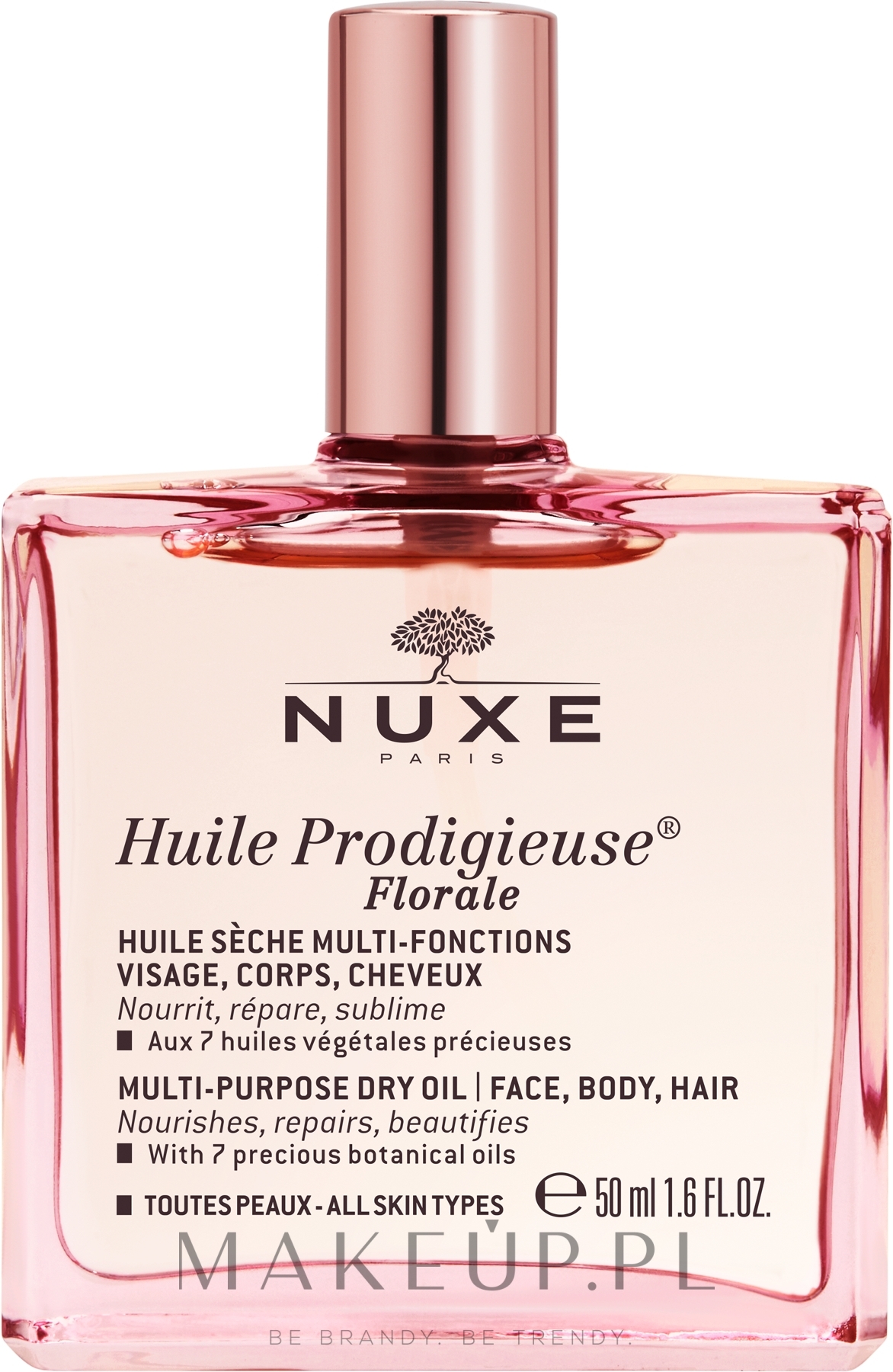 Suchy olejek do ciała - Nuxe Huile Prodigieuse Florale Multi-Purpose Dry Oil — Zdjęcie 50 ml