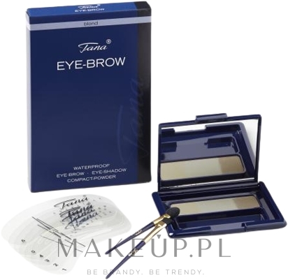 Puder do brwi - Tana Cosmetics Eyebrow — Zdjęcie Blond