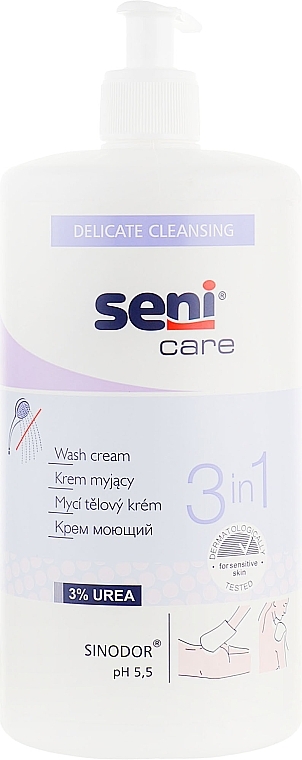 Myjący krem do ciała 3 w 1 - Seni Care Wash Cream — Zdjęcie N3