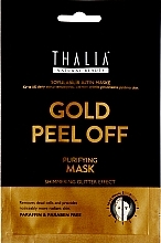 Złota maska peel-off na twarz - Thalia Gold Peel Off Mask — Zdjęcie N1