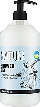 Żel pod prysznic z proteinami koziego mleka - Bioton Cosmetics Nature — Zdjęcie N3