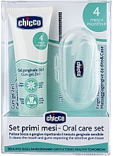 Zestaw - Chicco (teeth gel/30ml + finger brush/1pc) — Zdjęcie N2