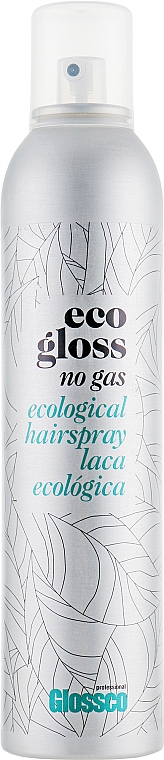 Ekologiczny lakier do włosów bez gazu - Glossco Ecogloss No Gas Ecological — Zdjęcie N1