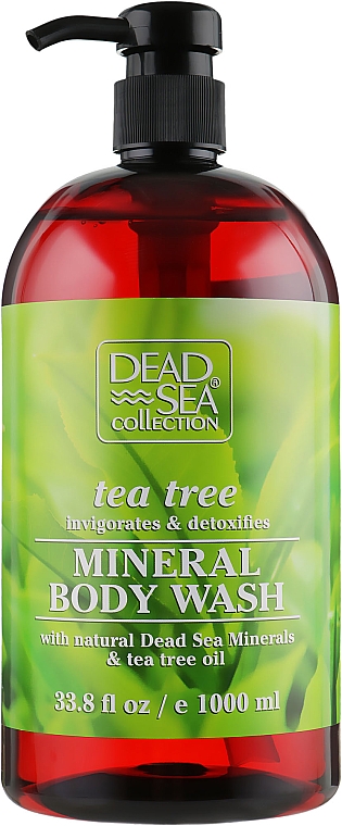 Żel pod prysznic Minerały z Morza Martwego i olejek z drzewa herbacianego - Dead Sea Collection Tea Tree Body Wash