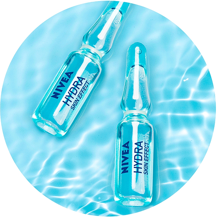 Kuracja nawadniająca w ampułkach do twarzy - NIVEA Hydra Skin Effect 7-Day Hydrating Treatment In Ampoules — Zdjęcie N3