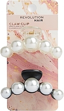 Spinki do włosów z perłami, 2 szt - Revolution Haircare Pearl Claw Clip — Zdjęcie N2