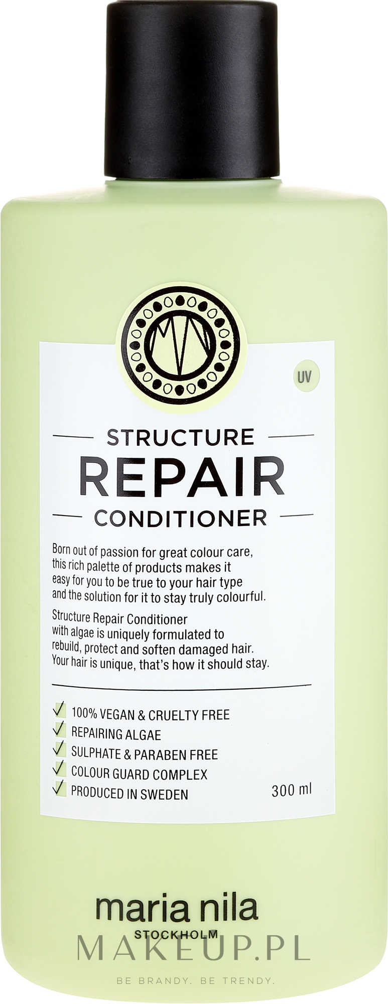 Naprawcza odżywka do włosów suchych i zniszczonych - Maria Nila Structure Repair Conditioner  — Zdjęcie 300 ml