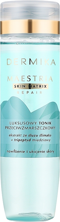Luksusowy tonik przeciwzmarszczkowy - Dermika Maestria Skin Matrix — Zdjęcie N1