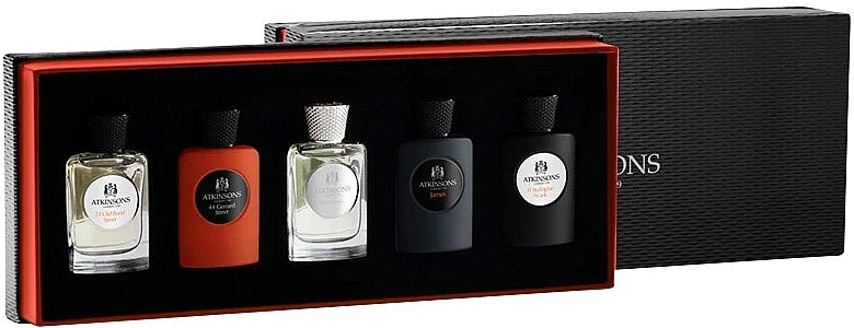 Atkinsons The Gentlefolk Miniature Set - Zestaw miniatur (edc 2 x 5 ml + edp 3 x 5 ml) — Zdjęcie N2