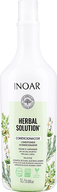 Ziołowa odżywka do włosów - Inoar Herbal Solution Conditioner — Zdjęcie N1