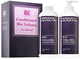Kup PRZECENA! Zestaw - Brazil Keratin Bio Volume Conditioner Set (h/cond/550mlx2)*
