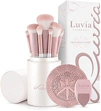 Kup Zestaw pędzli do makijażu, 7 szt. - Luvia Cosmetics Prime Vegan Candy Brush Set