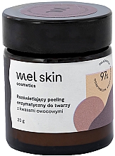Kup Rozjaśniający peeling enzymatyczny do twarzy z kwasami owocowymi - Mel Skin