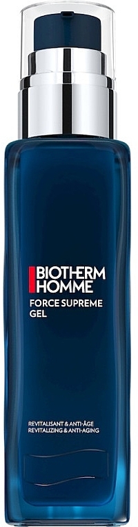 Przeciwstarzeniowy żel do twarzy dla mężczyzn - Biotherm Homme Force Supreme Anti-Aging Gel — Zdjęcie N2