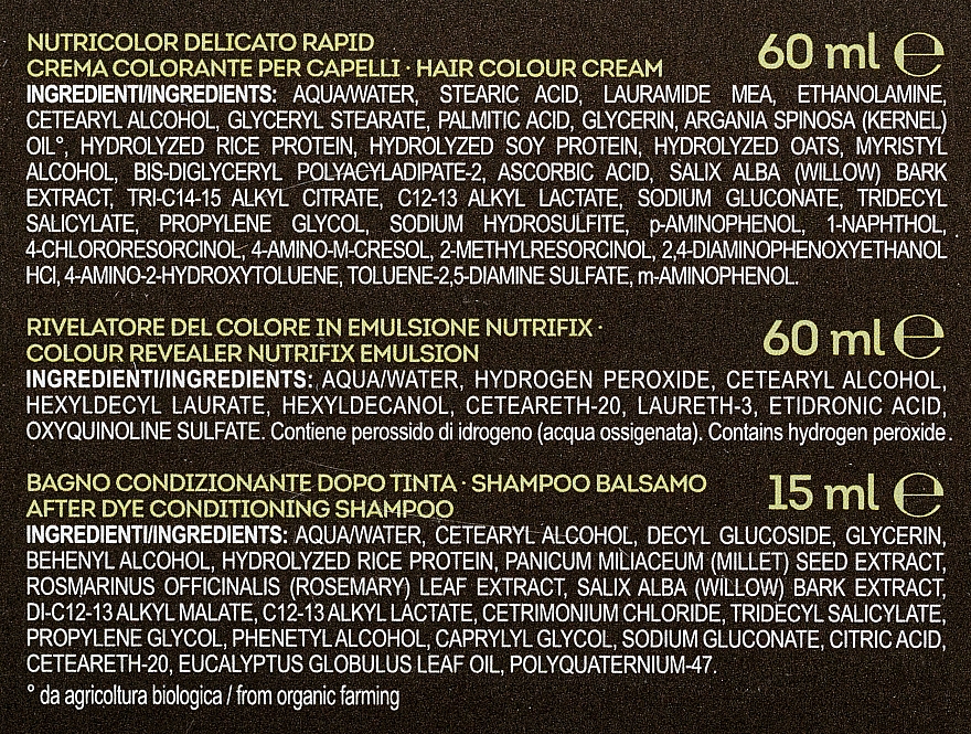 Farba do włosów - BiosLine Biokap Nutricolor Delicato Rapid — Zdjęcie N3