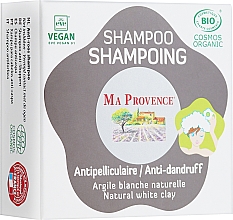 Przeciwłupieżowy szampon w kostce z białą glinką - Ma Provence — Zdjęcie N2