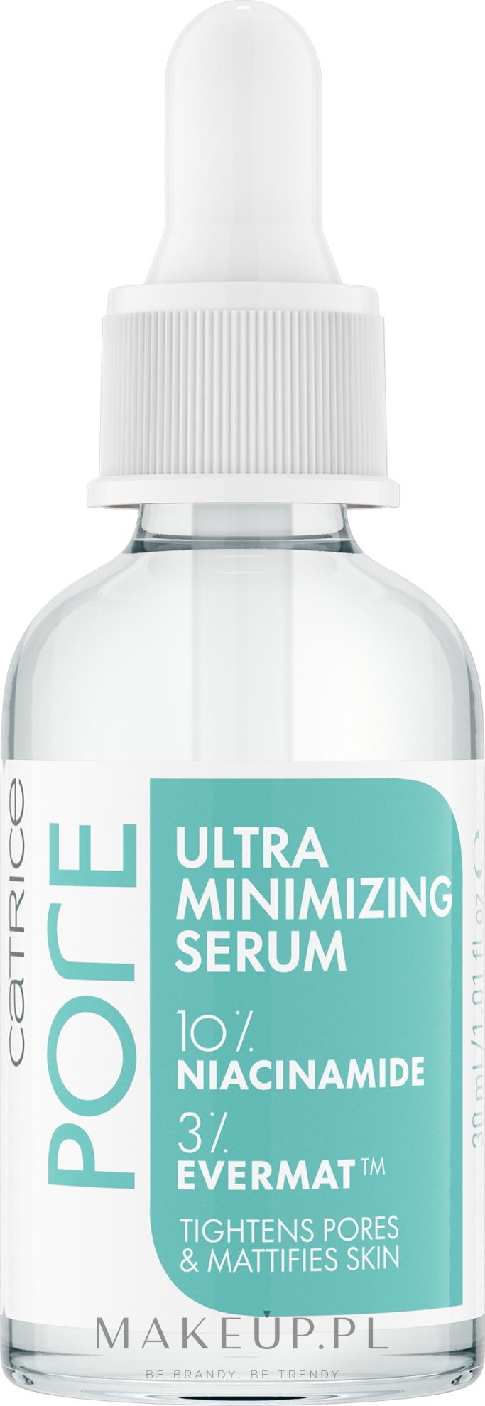 Serum zwężające pory - Catrice Pore Ultra Minimizing Serum 10% Niacinamide — Zdjęcie 30 ml