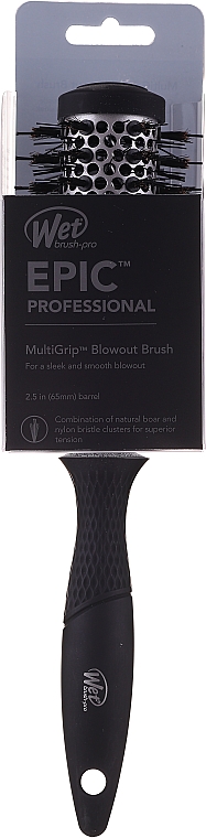 Okrągła szczotka do stylizacji włosów, 65 mm - Wet Brush Pro Epic MultiGrip BlowOut Brush — Zdjęcie N1