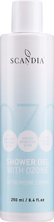 Żel pod prysznic z ozonem - Scandia Cosmetics Ozo Shower Gel With Ozone — Zdjęcie N1