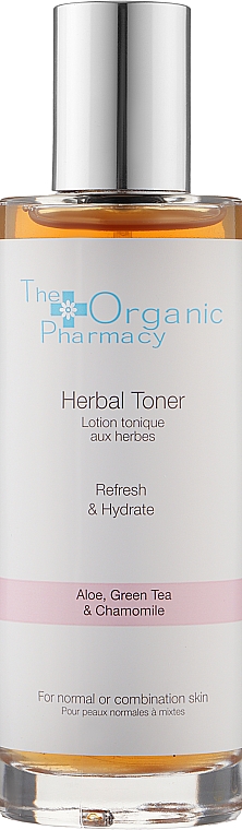 Ziołowy tonik do skóry normalnej i mieszanej - The Organic Pharmacy Herbal Toner — Zdjęcie N1
