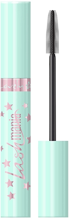 PREZENT! Tusz do rzęs z dodatkiem wosku ryżowego - Lovely Lashmania Mascara — Zdjęcie N1