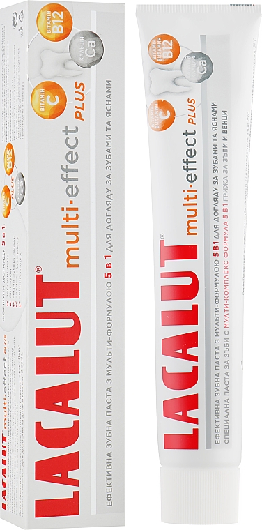 Pasta do zębow Multi Effect Plus - Lacalut Multi-Effect Plus Toothpaste — Zdjęcie N1