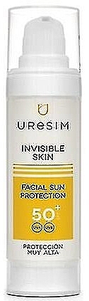 Filtr żółty - Uresim nvisible Skin Facial SPF 50 — Zdjęcie N1